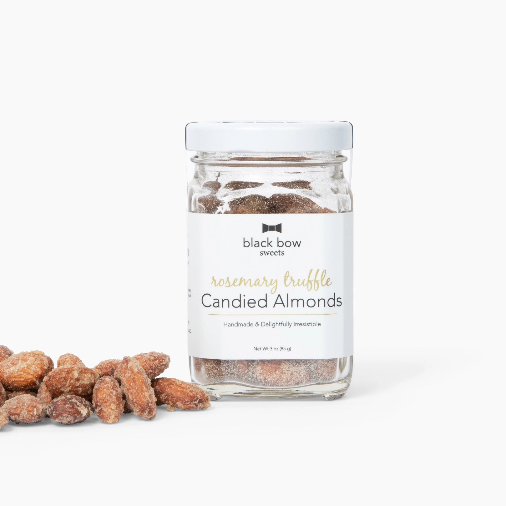 Rosemary Truffle Candied Almond Jar