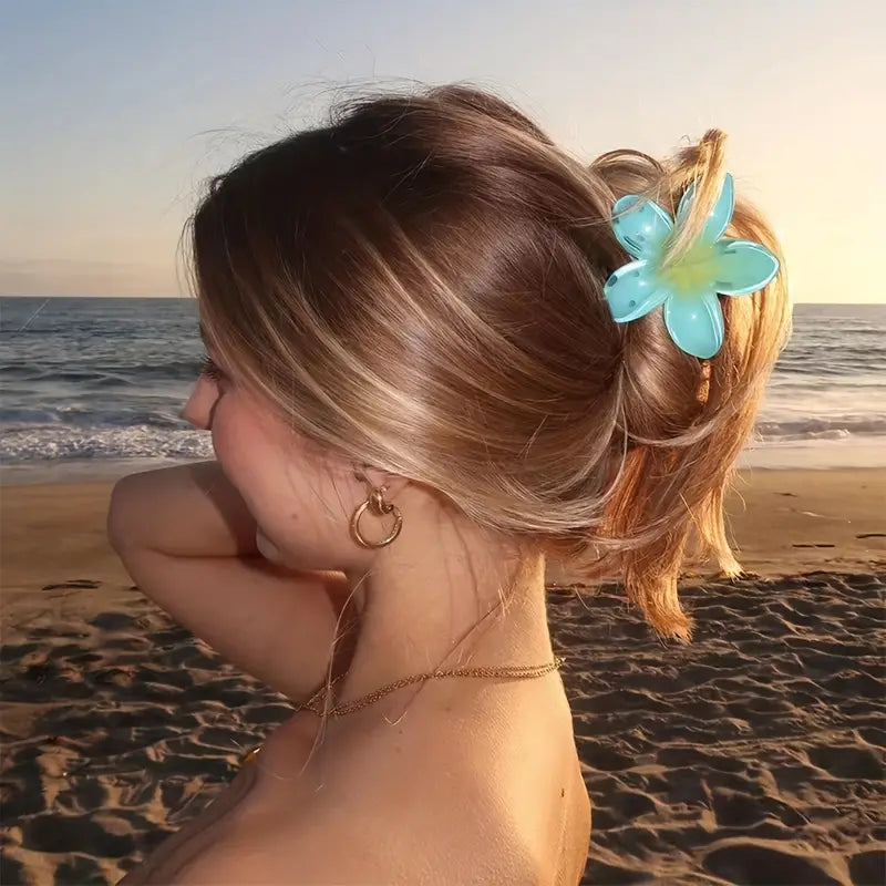 Flower Hair Clips