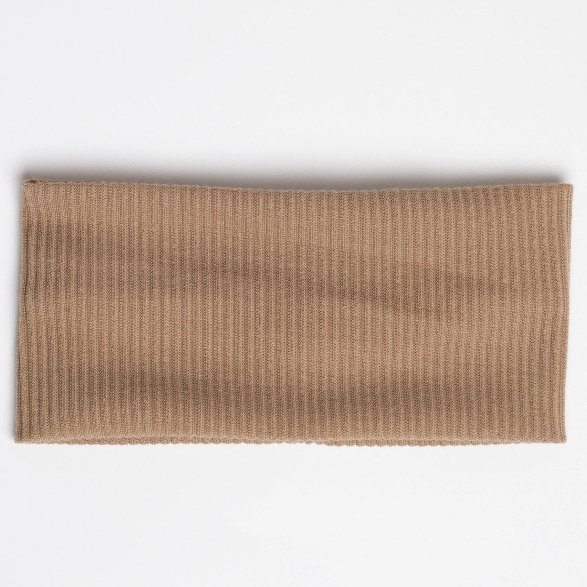 Latte Ribbed Headband