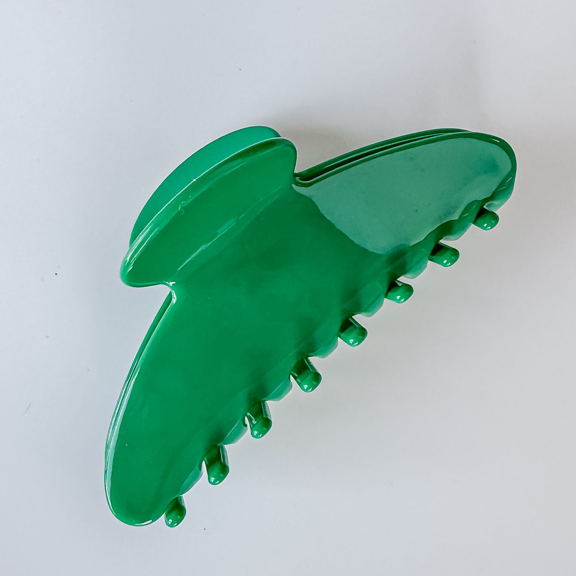 Bright Green Claw Clip