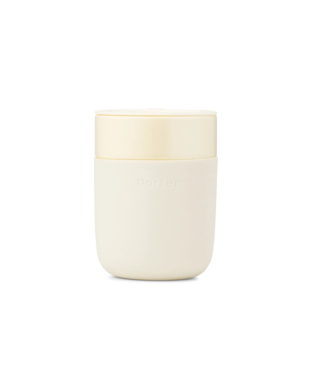 Beige Ceramic Travel Mug Stylish & Eco Friendly Ceramic Mug