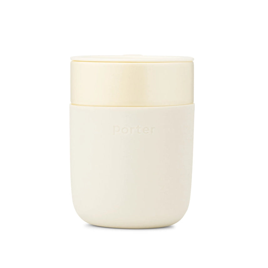 Beige Ceramic Travel Mug Stylish & Eco Friendly Ceramic Mug