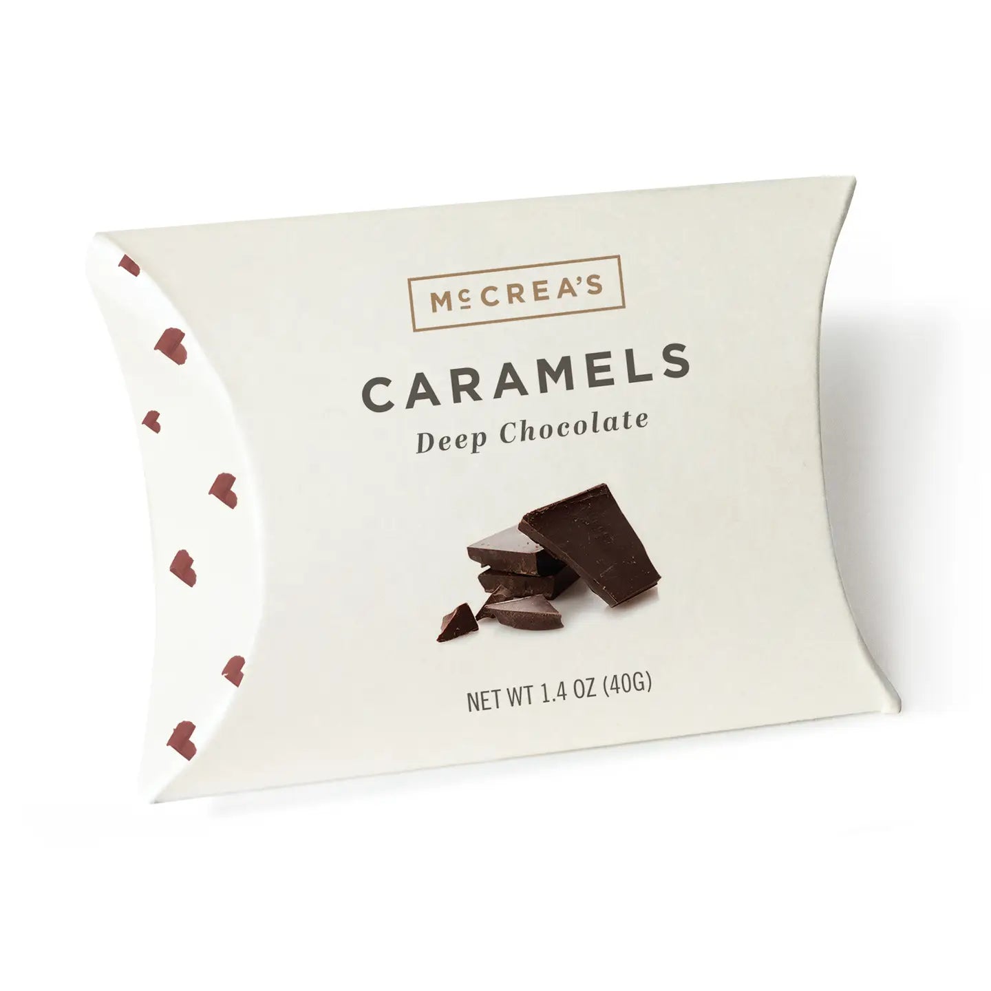 caramels pillow box deep chocolate indulgence