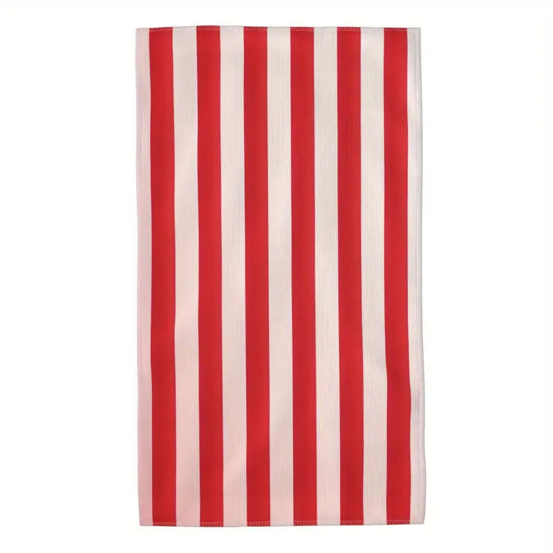 Red Striped Tea Towels