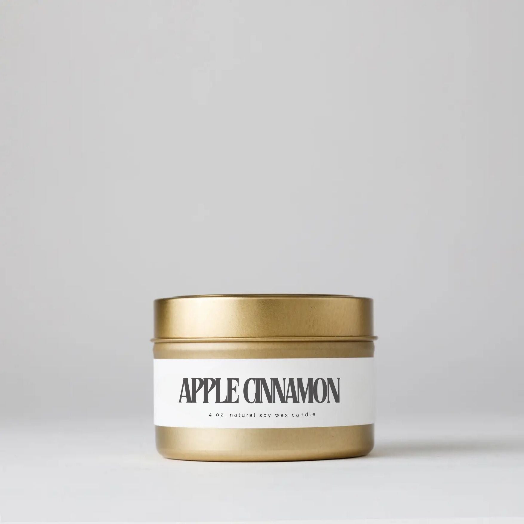 Apple Cinnamon Soy Wax Candle 4 oz.