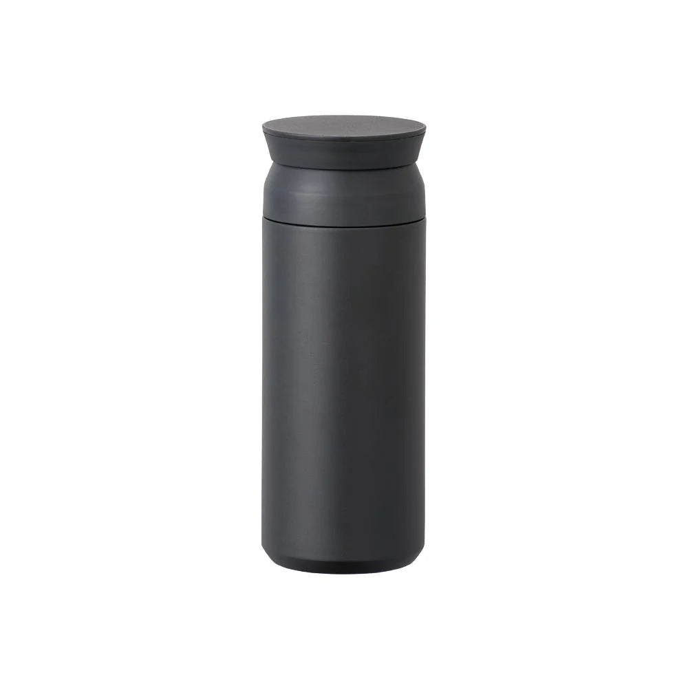 Black Travel Tumbler - Insulated Bottle 325 ml