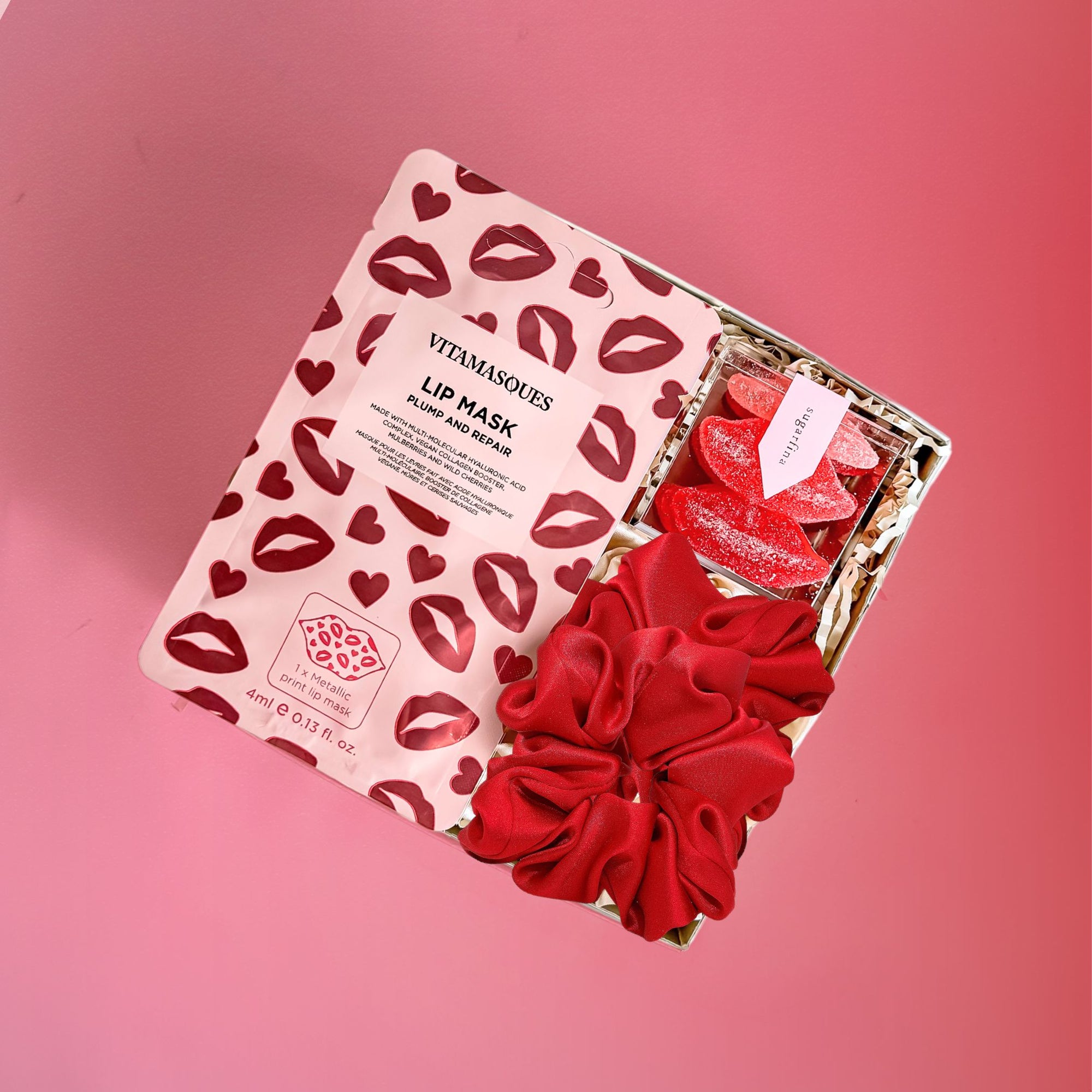 New Romantics Gift Box, New Romantics Gift Box, Sugarfina Sugar Lips, Vitamasques Lip Mask