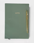 Medium Dark Green Notebook