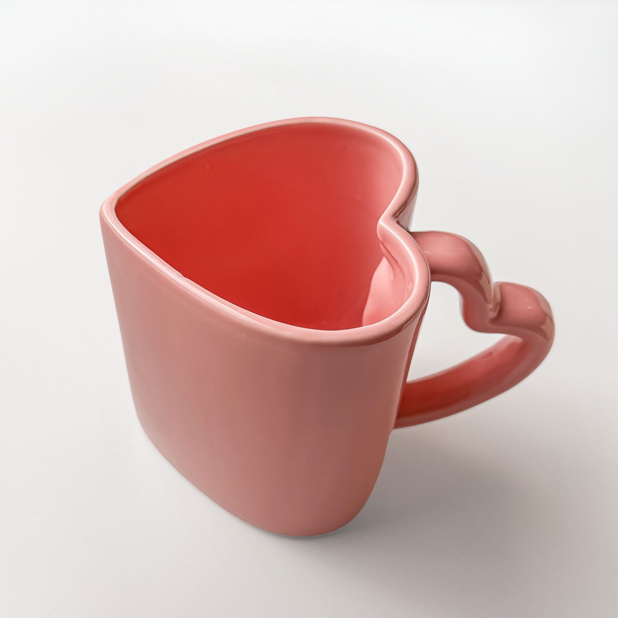 Pink Heart Mug 18oz