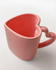 Pink Heart Mug 18oz