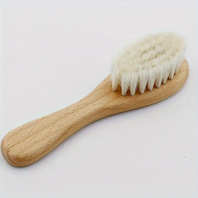 Wool Baby Hair Brush