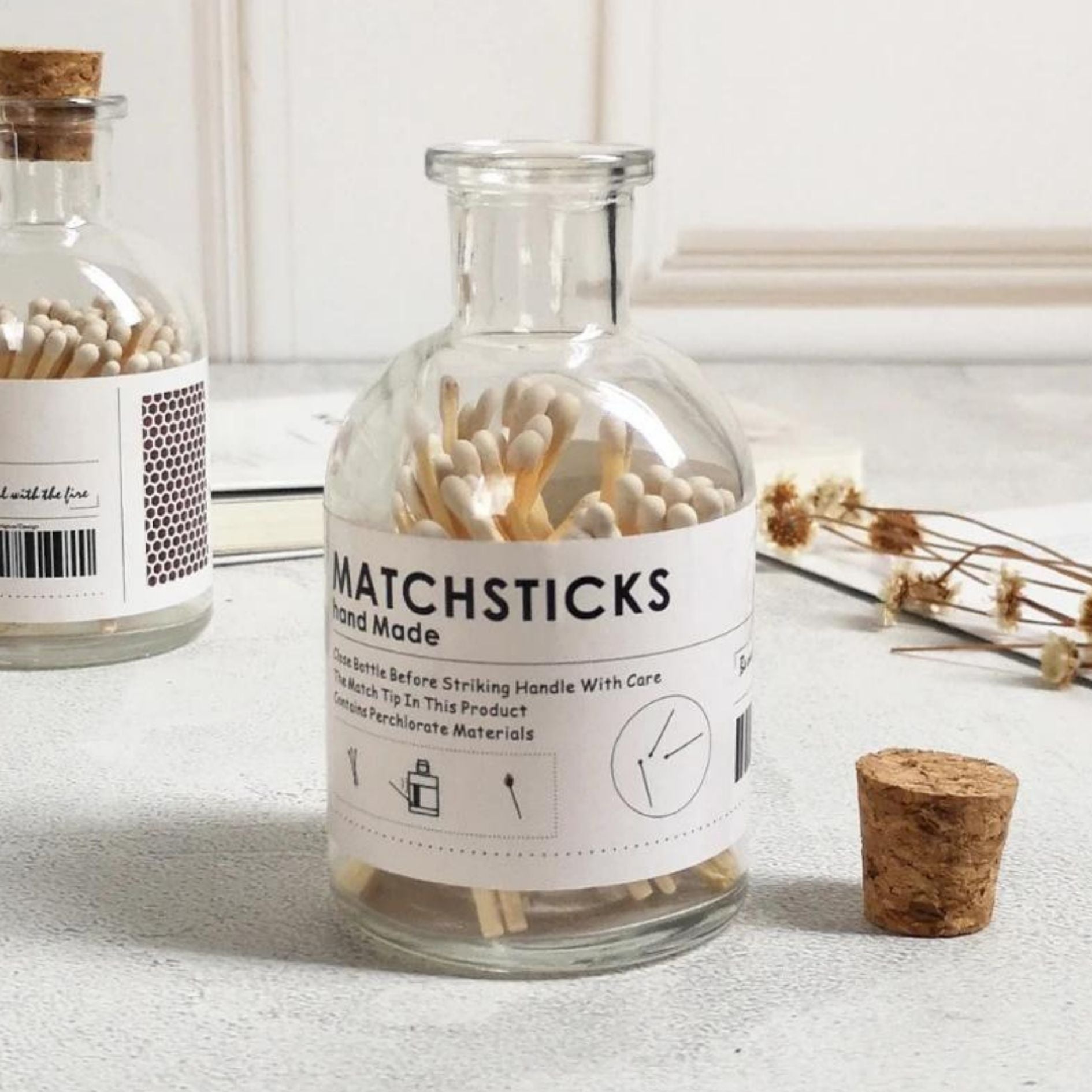 Aromatherapy Matchsticks Jar