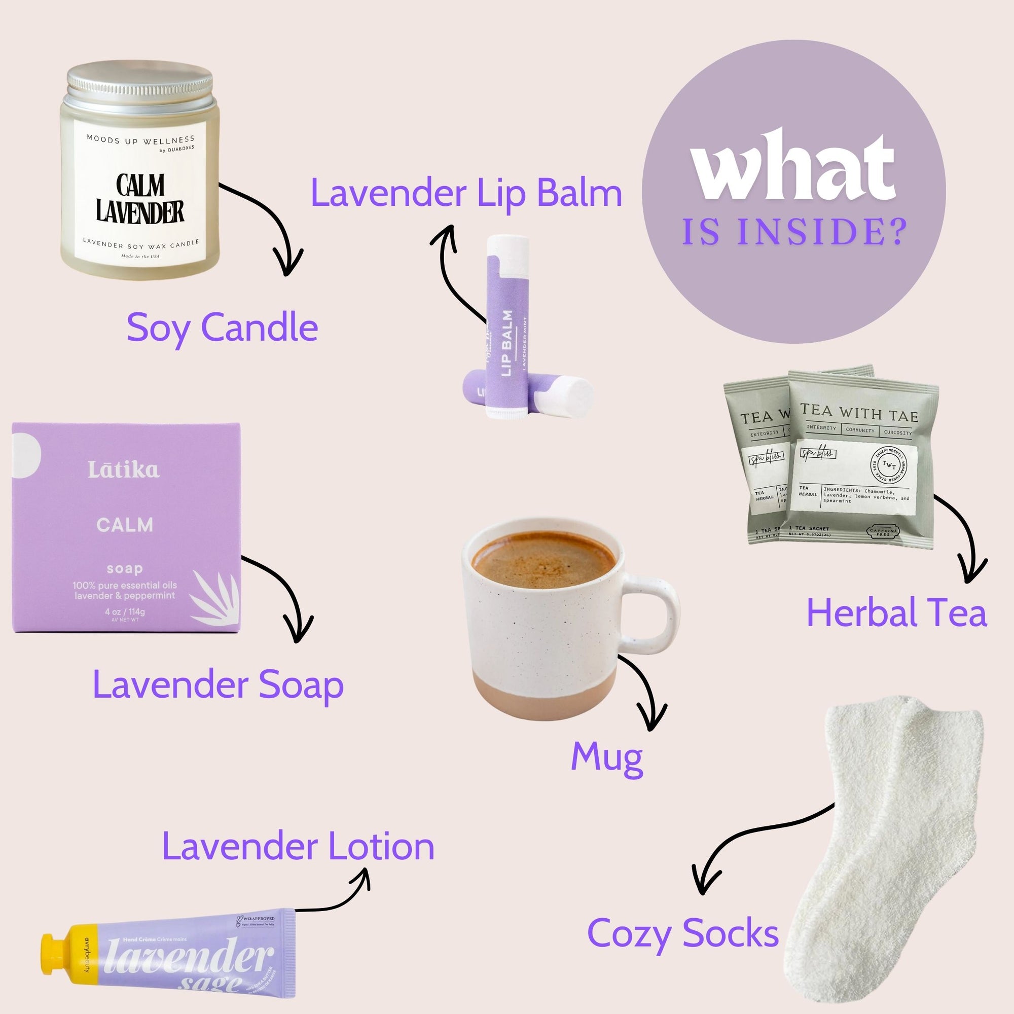 Lavender Spa Care Package