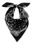 Black Silk Bandana