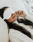 Ivory Silk Sleep Mask