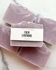 Calm Lavender Handmade Soap for luxurious bathing 