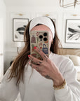 White Plush Spa Headband