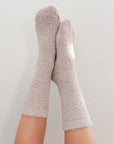 Beige Lux Cozy Woman Socks