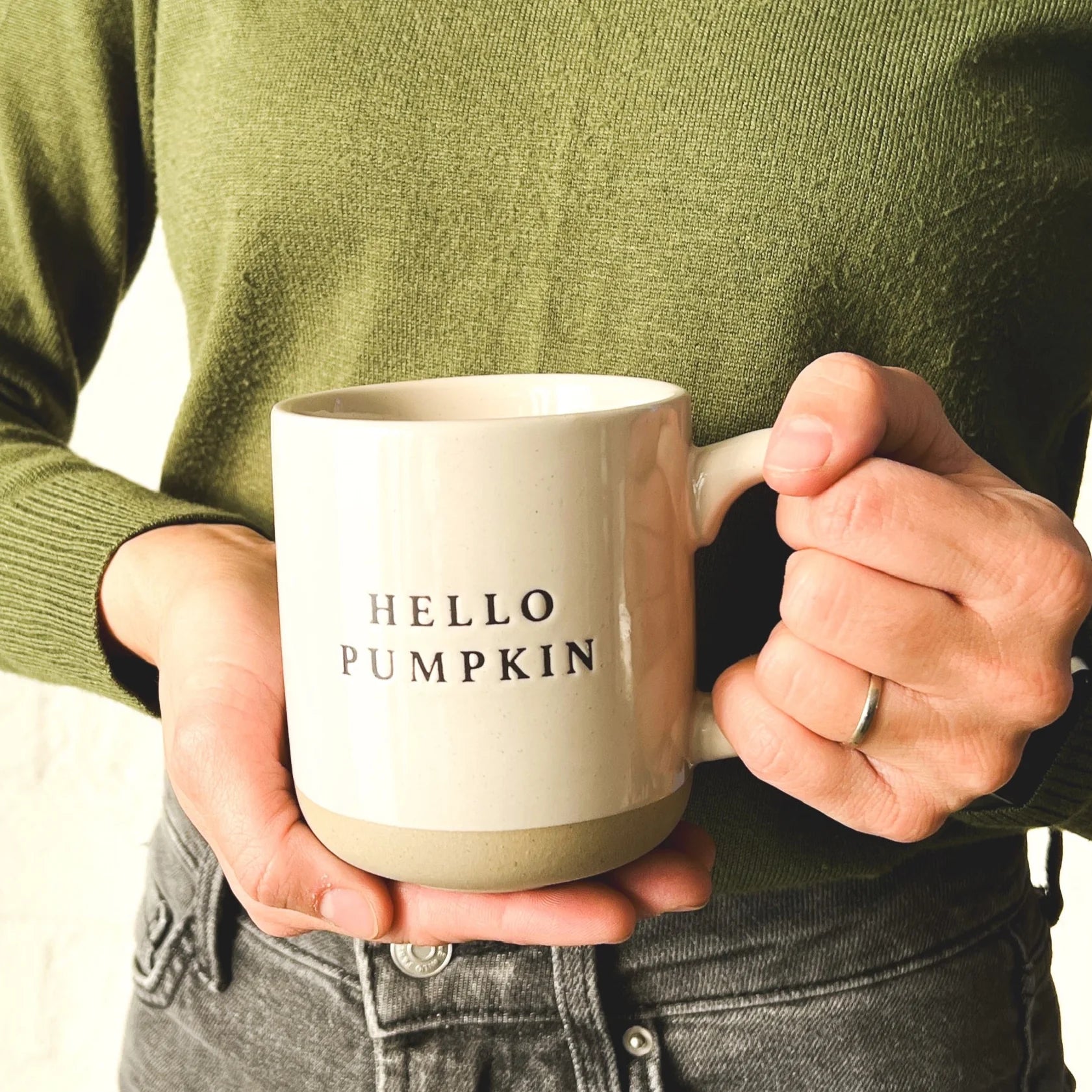 Hello Pumpkin Ceramic Mug