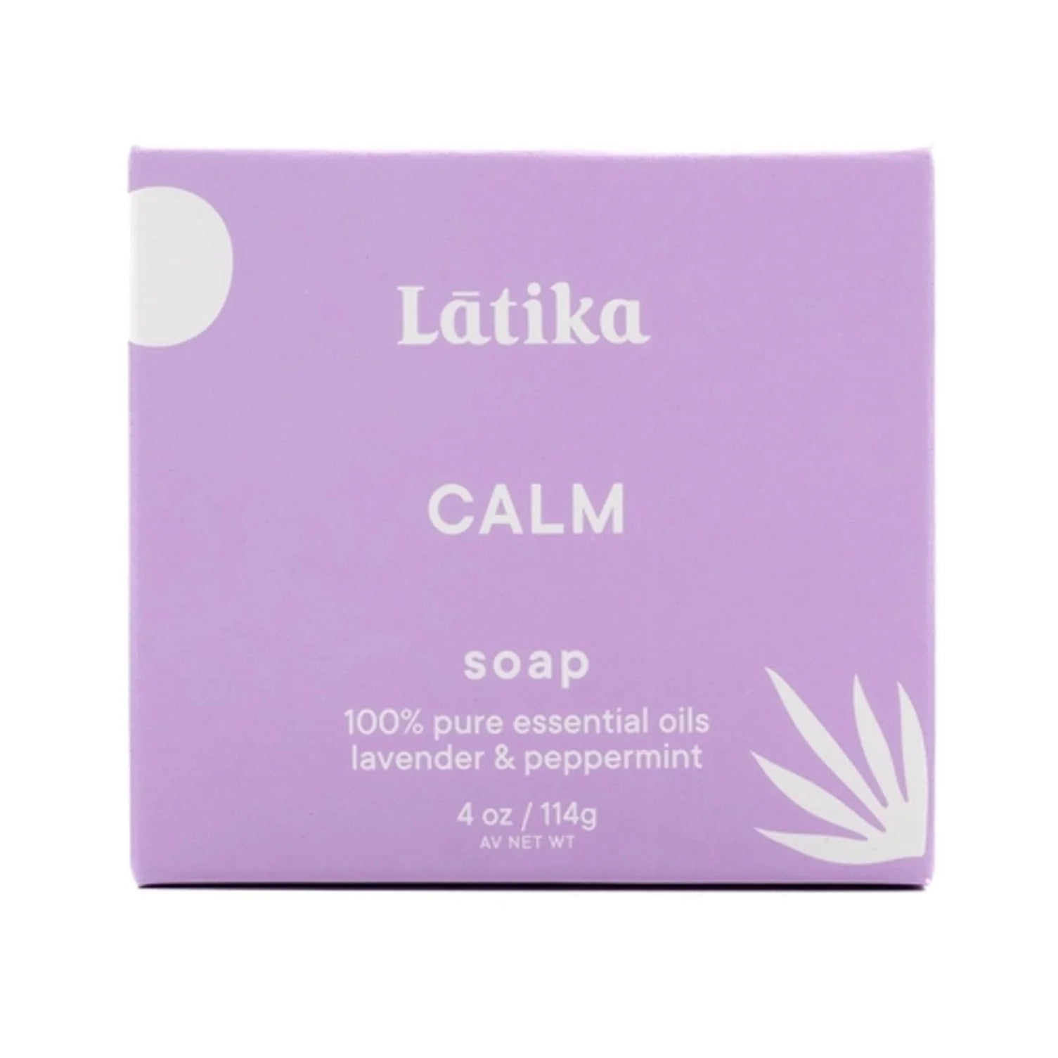 Latika Calm hydrating bar soap gentle natural cleanser essential oils