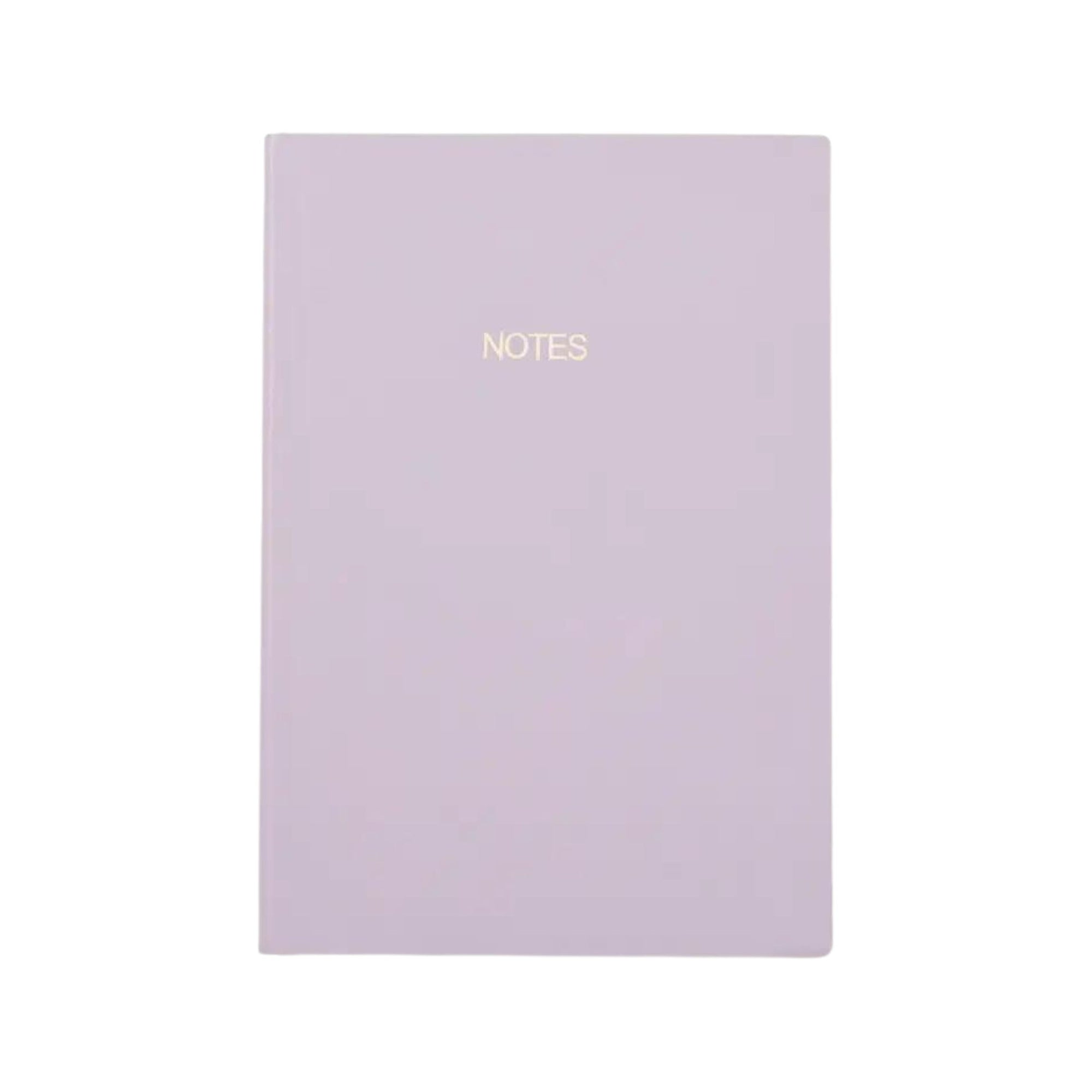 Lilac Vegan Leather A5 Notebook