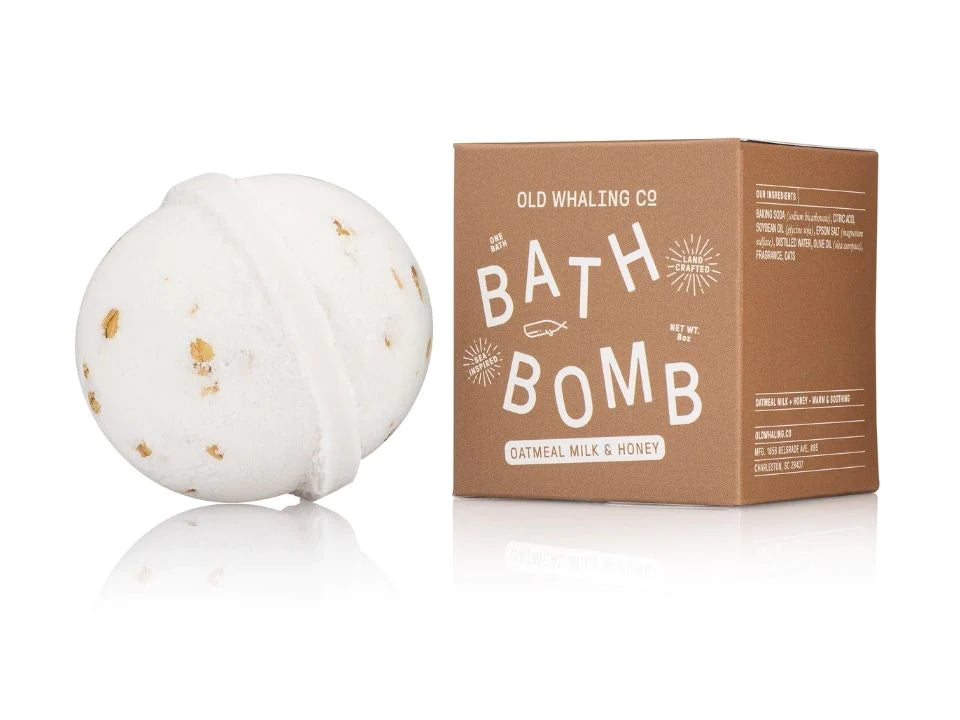 Bath Bomb Oatmeal Milk