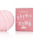 Old Whaling Co Magnolia Bath Bomb in packaging - A lush and aromatic bath bomb for a luxurious and relaxing bathing experience.