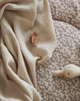 Oatmeal Muslin Swaddle Blanket, Premium Cotton