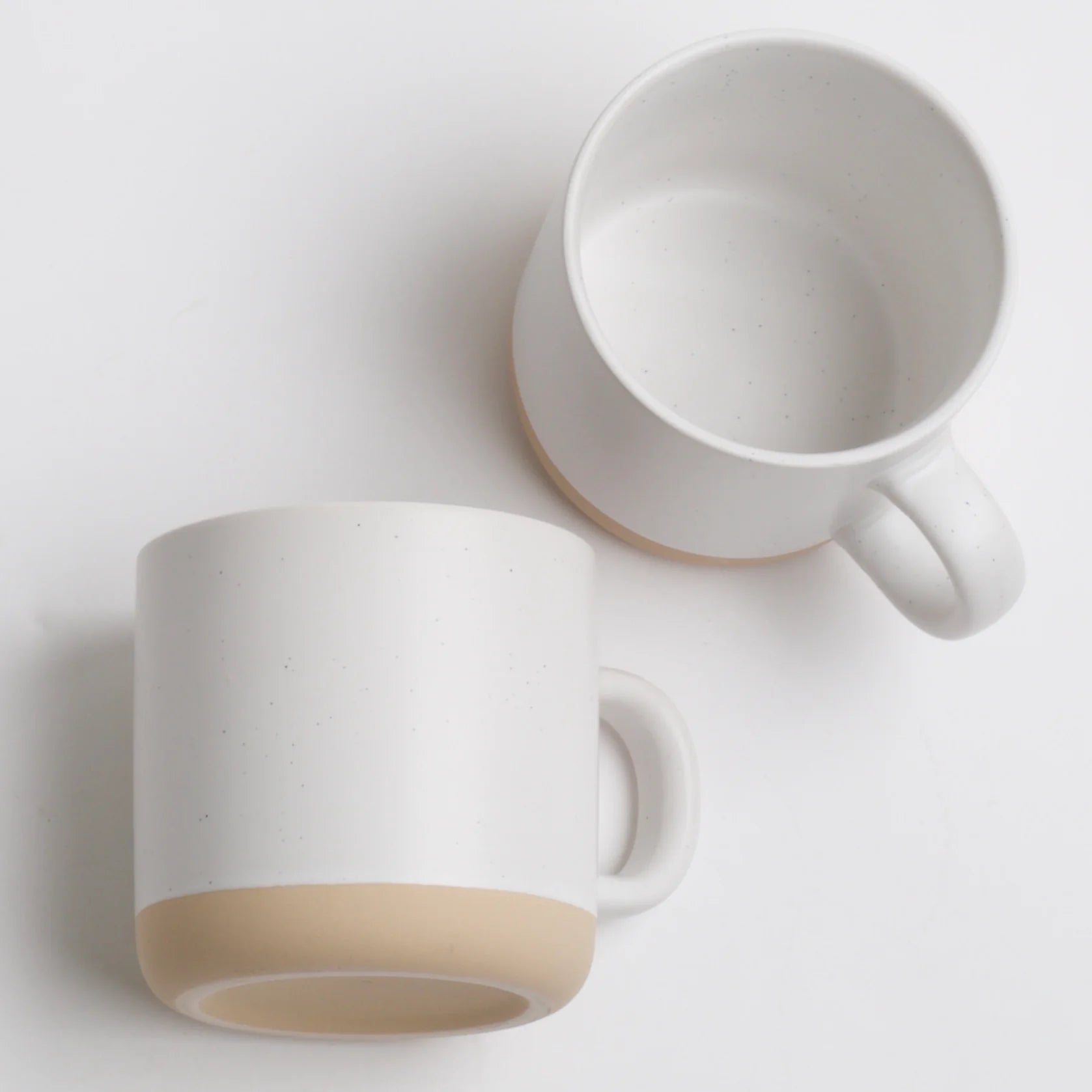 Speckled Beige Ceramic Mug