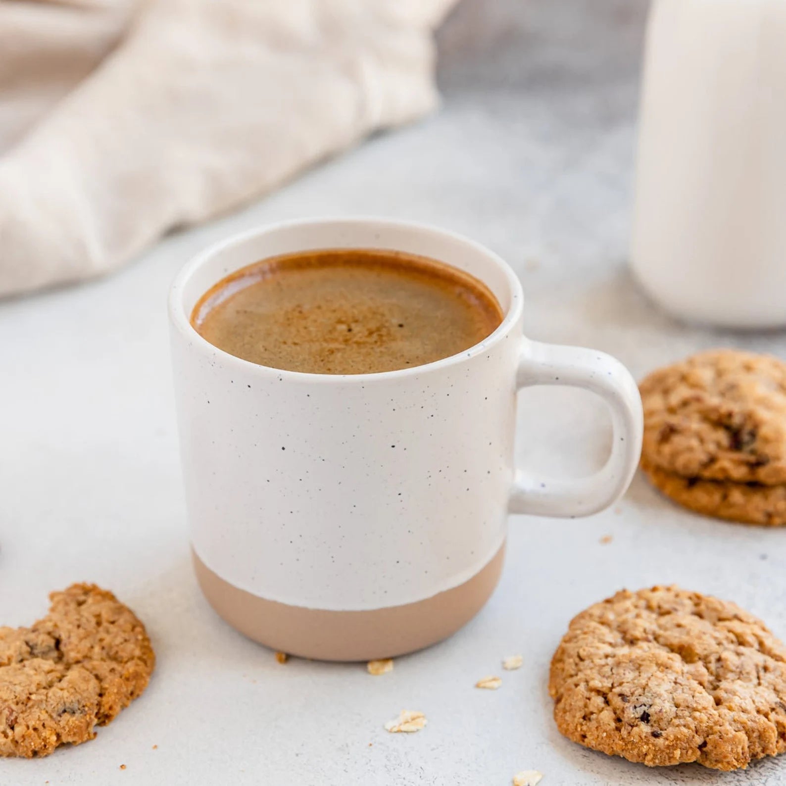 Speckled Beige Ceramic Mug