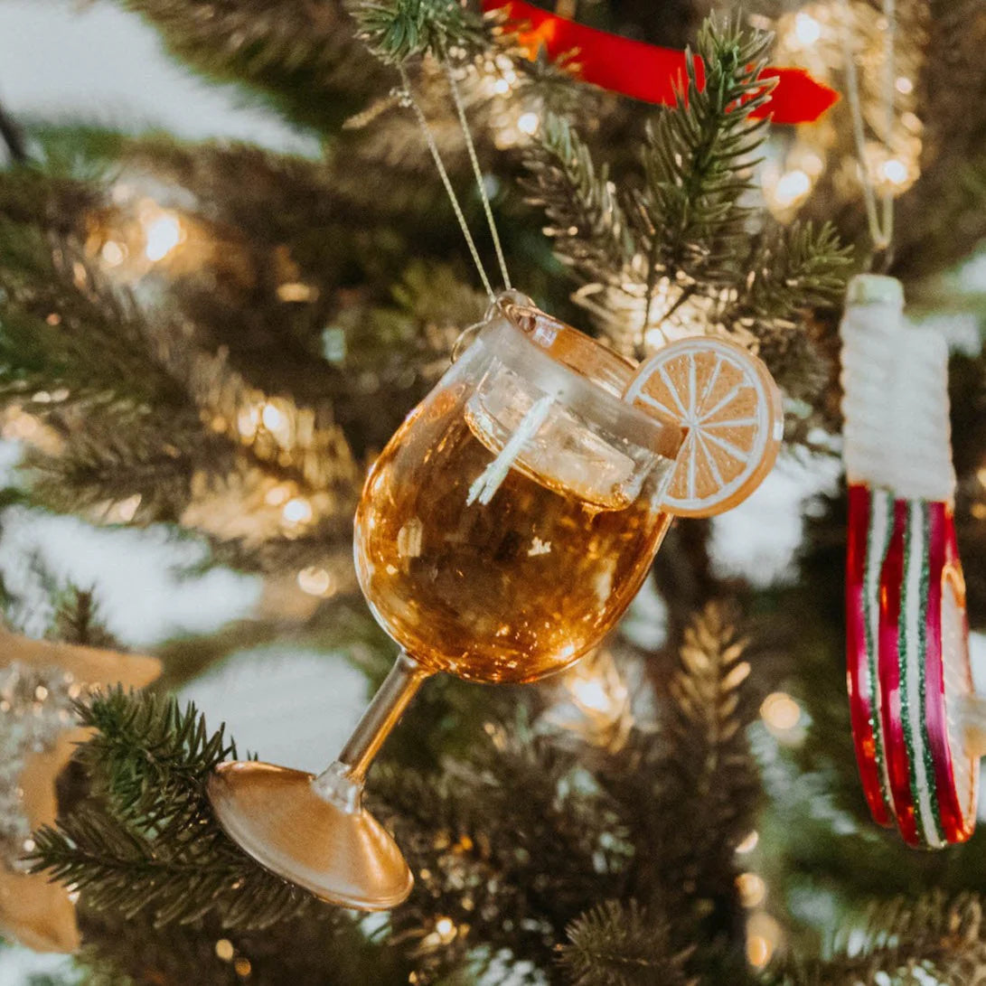 Spritz Cocktail Ornament