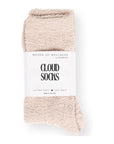 Beige Lux Cozy Woman Socks