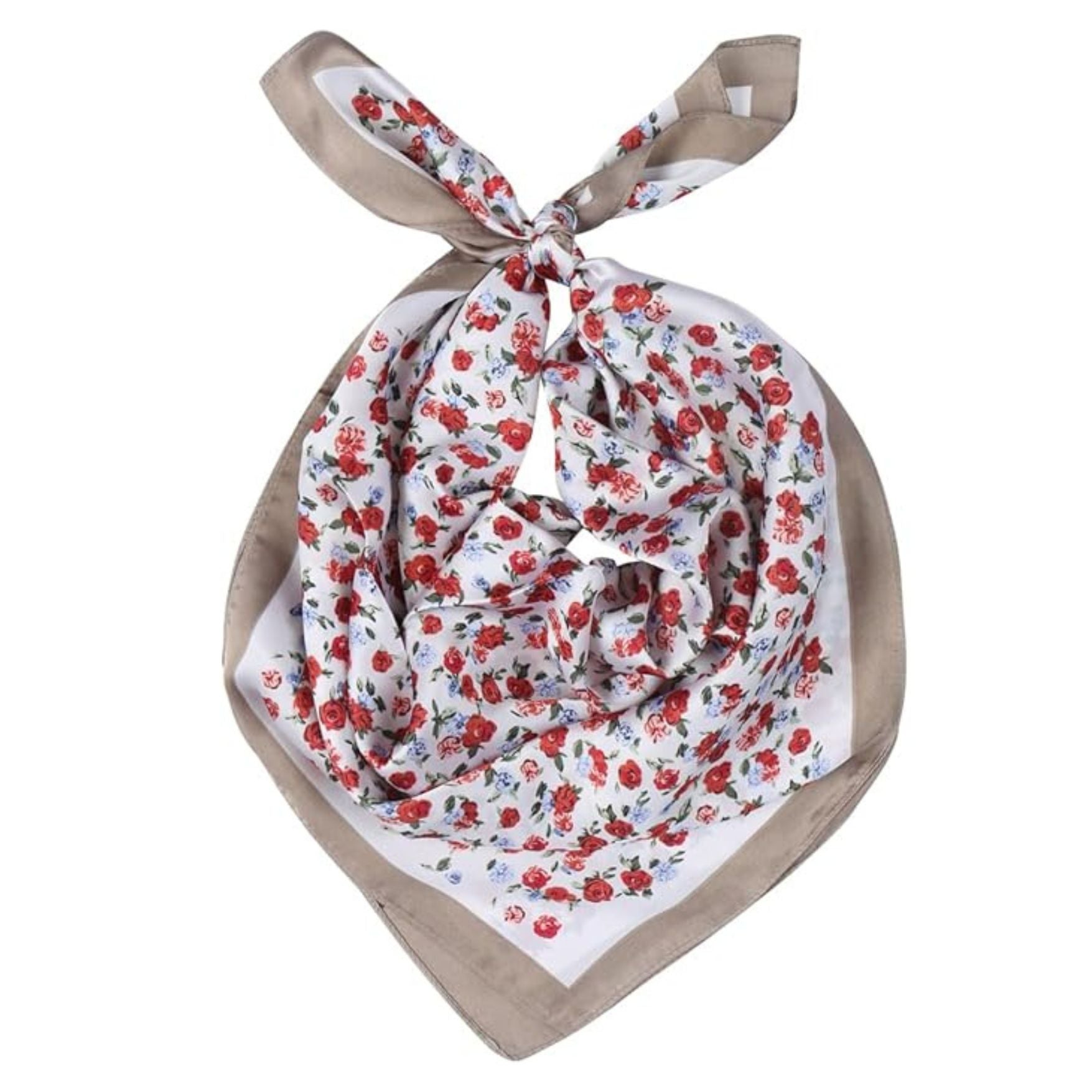 Roses Silk Bandana