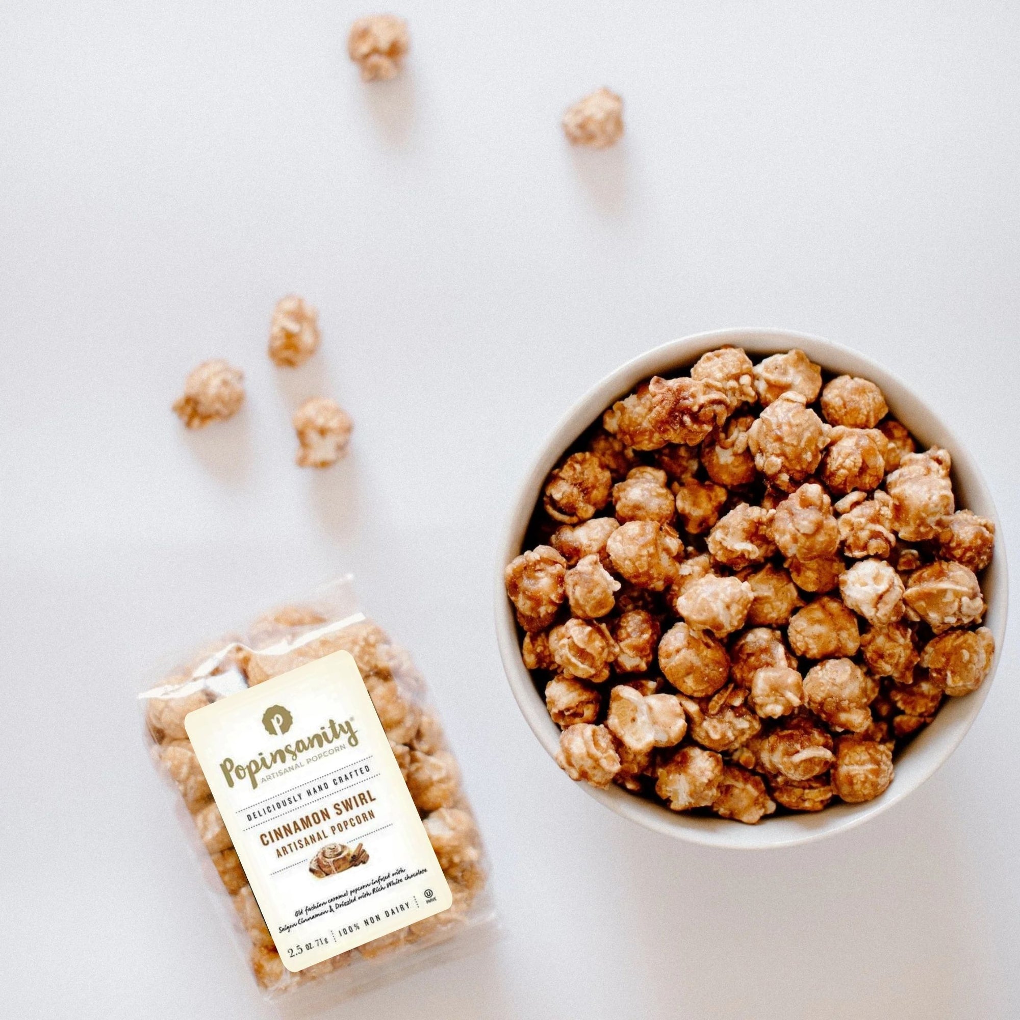 Cinnamon Swirl Gourmet Popcorn