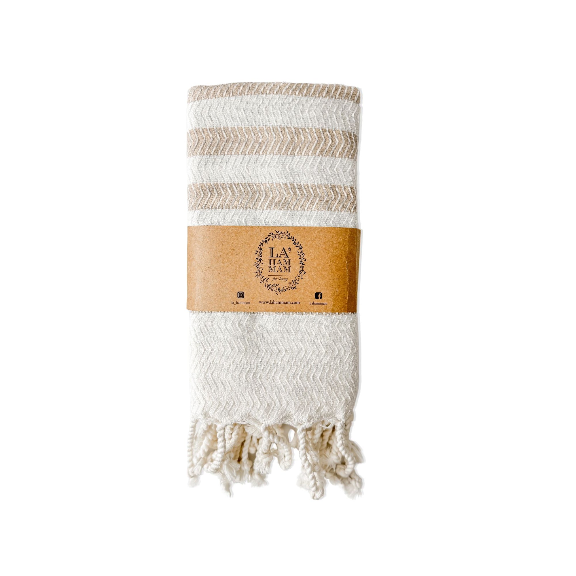 Zigzag Turkish Cotton Kitchen and Hand Towel