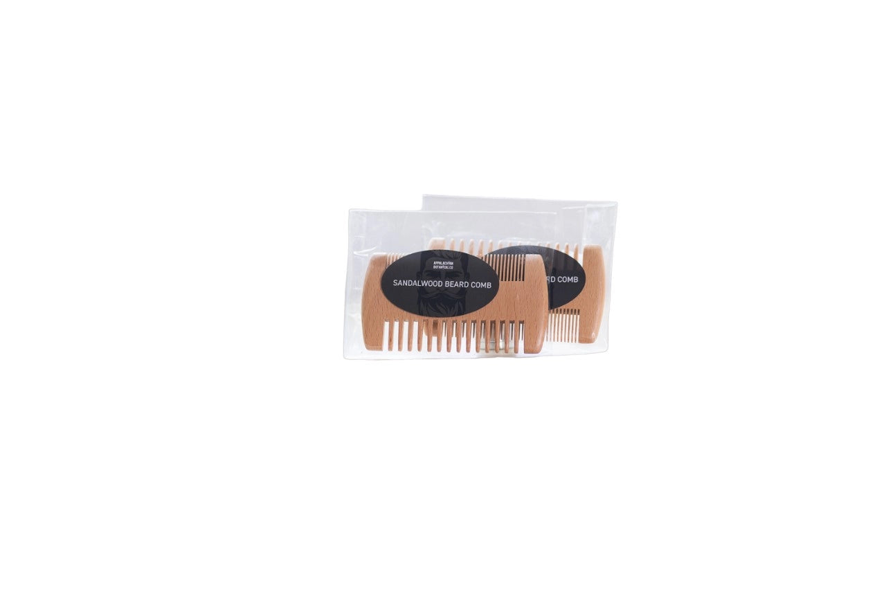 sandalwood beard comb premium grooming tool