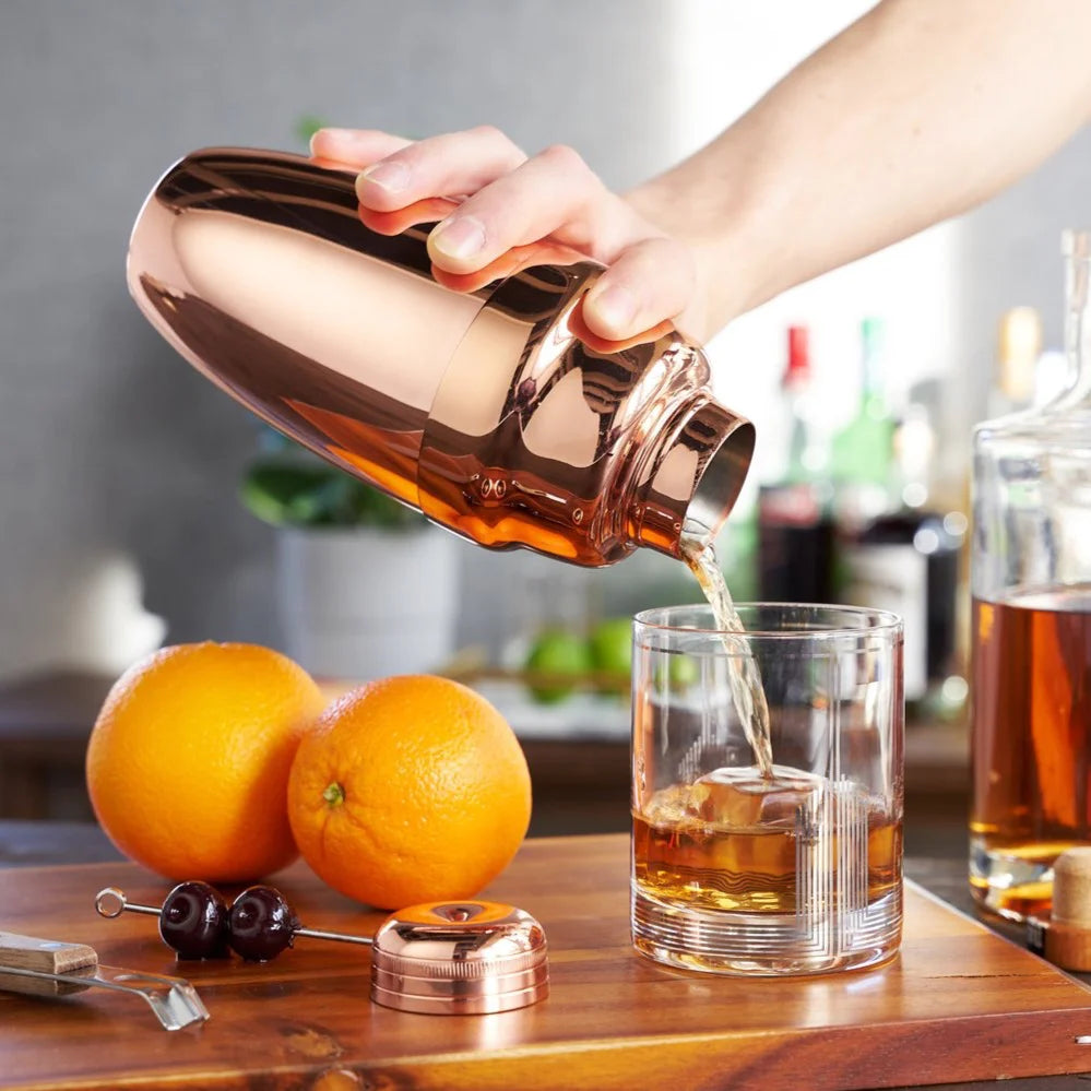 Summit™ Copper-Plated Parisian Cocktail Shaker