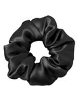 Black Silk Scrunchie