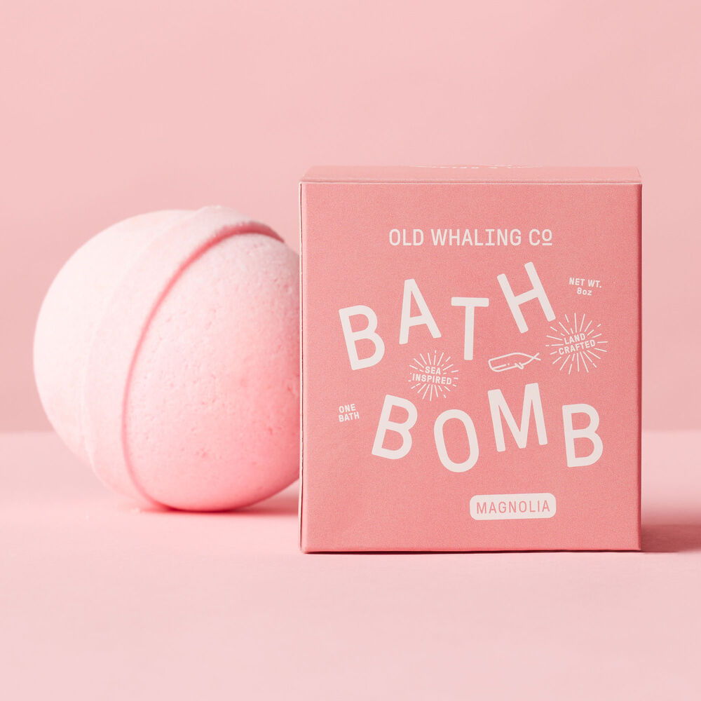 Old Whaling Co. Magnolia Bath Bomb - Luxurious white bath bomb with a delicate magnolia scent. Indulge in a spa-like experience at home. Perfect for relaxation and self-care.Old Whaling Co. Magnolia Bath Bomb - Luxurious white bath bomb with a delicate magnolia scent. Indulge in a spa-like experience at home. Perfect for relaxation and self-care.