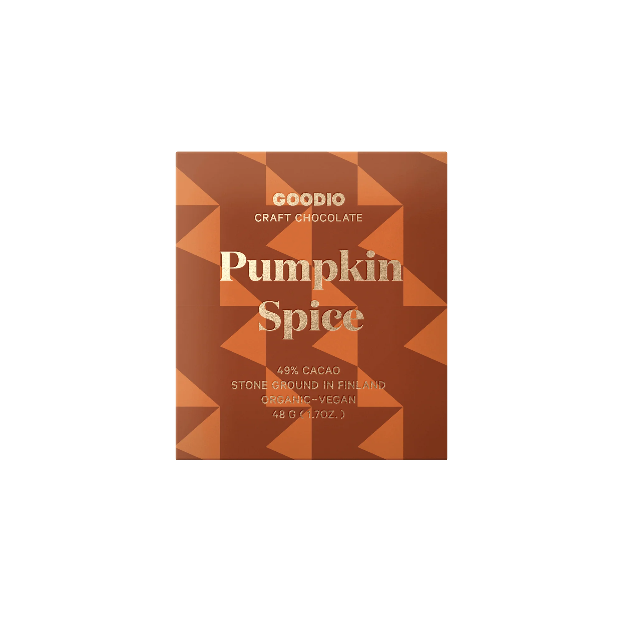 goodio pumpkin spice chocolate