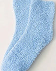 Blue Lux Cozy Socks